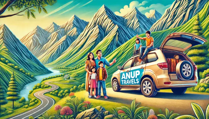 Outstation car travel adventure with Anup Tours and Travels